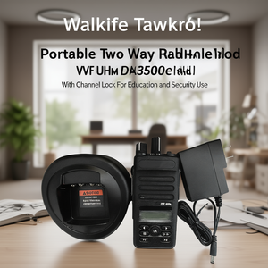 XPR3500e DMR <b>Portable</b> VHF/UHF Handheld Walkie Talkie with Channel <b>Lock</b> WiFi/ Enhanced Audio for Education Security Use - Product Image 3