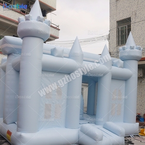 Thương mại cấp Inflatable thư bị trả lại nhà cầu vồng bóng Inflatable Bouncer với hồ bơi bouncy lâu đài trượt nước để bán - Product Image 5