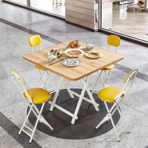 Juego <span class=keywords><strong>de</strong></span> sillas <span class=keywords><strong>de</strong></span> mesa <span class=keywords><strong>de</strong></span> comedor plegables duraderas con patas <span class=keywords><strong>de</strong></span> acero <span class=keywords><strong>para</strong></span> alquilar, fuertes y confiables <span class=keywords><strong>para</strong></span> uso en comedor o restaurante - Product Image 6