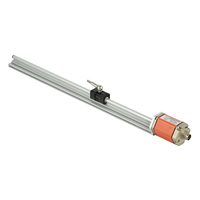 Ganti Temposonics 0.1mikron Transduser Perpindahan Linier Magnetostriktif Akurasi Tinggi Profibus-DP Perlindungan IP65 Tinggi