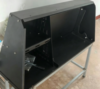 Boîte de rangement latérale pour pick-up - Alliage d'aluminium, étanche IP54, capacité de charge 80 kg, installation par boulons, sécurité renforcée