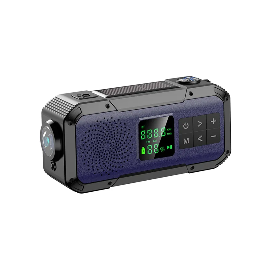 Récepteur marin radio FM AM Ultra HD, produit d'urgence, Radio multi-haut-parleurs avec Station de recherche automatique