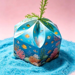 Boîte à bonbons de luxe <span class=keywords><strong>pour</strong></span> mariage avec fermeture, <span class=keywords><strong>pour</strong></span> chocolats, pâtisseries, biscuits, gâteaux et donuts - Product Image 4