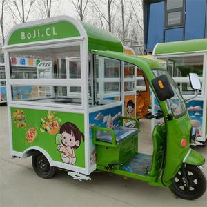 Nouveau style de tricycle électrique à carrosserie fermée pour la vente de nourriture, chariot à hot-dogs, pizza, en-cas, café, glaces, cuisine <span class=keywords><strong>mobile</strong></span> - Product Image 6