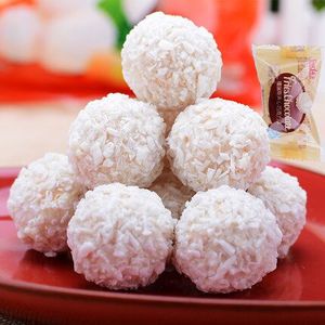 <span class=keywords><strong>Chocolat</strong></span> de qualité au goût sucré, <span class=keywords><strong>rond</strong></span>, blanc, saveur noix de coco - Product Image 2