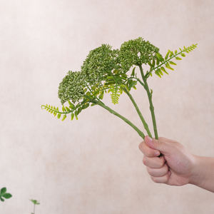 Künstliche Blume Simulierte Haferfrucht, Plastik-Blumendekoration, Tisch-Mittelstück Dekorative Blume - Product Image 3