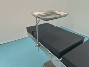 Plateau d'instrument chirurgical d'acier inoxydable de haute qualité pour l'usage de table d'opération - Product Image 2