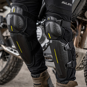 Genouillères Sulaite à haute mousse respirante CE2, <span class=keywords><strong>protection</strong></span> complète, <span class=keywords><strong>moto</strong></span>, tout-terrain, anti-chute, <span class=keywords><strong>protection</strong></span> estivale - Product Image 5