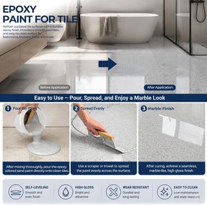 Peinture de sol époxy LSY-<span class=keywords><strong>900</strong></span> 5:1 auto-nivelante, haute résistance, antidérapante et anti-usure, à base de <span class=keywords><strong>sable</strong></span> coloré et de quartz, <span class=keywords><strong>gris</strong></span> clair pour béton - Product Image 6