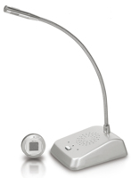 Interphone double voie en métal, coffre-fort noir, accessoire d'hôpital, 1 pièce
