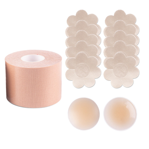 Bán buôn tùy chỉnh dính của phụ nữ vú Lift boob Tape Set đồ lót phụ kiện với núm vú Bìa - Product Image 6