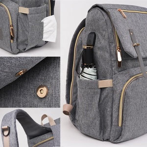 <span class=keywords><strong>Sac</strong></span> à <span class=keywords><strong>dos</strong></span> pour bébé imperméable de grande capacité pour les mamans, les femmes, <span class=keywords><strong>sac</strong></span> à <span class=keywords><strong>langer</strong></span>, <span class=keywords><strong>sac</strong></span> à main pour hommes, sacs à <span class=keywords><strong>dos</strong></span> avec compartiment pour ordinateur portable USB - Product Image 5
