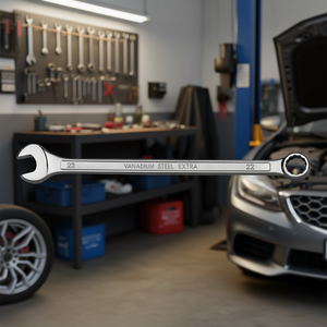 ประแจรวมเหล็กวาเนเดียมพิเศษขนาด 22 มม. สำหรับซ่อมแซมยานยนต์ - Product Image 3