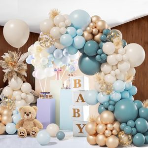 Kit de guirlande de ballons <span class=keywords><strong>noir</strong></span> et or arc de ballons pour anniversaire remise des diplômes nouvel an retraite anniversaire de mariage - Product Image 6