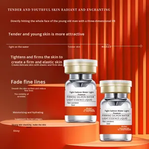 Set <span class=keywords><strong>de</strong></span> la Serie Cinema, Salmon Water Glow, Líquido Original Reafirmante, Antiarrugas, <span class=keywords><strong>para</strong></span> el Cuidado <span class=keywords><strong>de</strong></span> la Piel Grasa, Uso Doméstico, Belleza, Mujeres, Modelo - Product Image 1