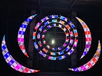 RMGLED Intérieur Pixel Bar LED Mur Affichage Boîte de Nuit Led Écran Panneau Pour Restaurant Publicité P4.81 LED fond de danse