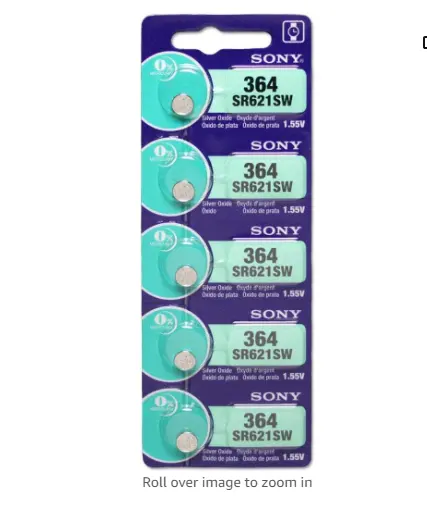 Flyda tronic guter Preis für Sony 364 Original 1,55 V Silber oxid Uhren batterie 364 SR621SW V364 SR60 SR621 AG1 Knopf Münz zelle