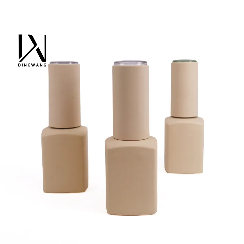 High Quality associated with a integral color with top piece lid  color nail polish one bottle one color empty bottle.