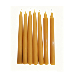 Lot de <span class=keywords><strong>16</strong></span> <span class=keywords><strong>bougies</strong></span> chauffe-plat en cire d'abeille pure, église, durée de combustion de 4 heures, <span class=keywords><strong>bougies</strong></span> en cire d'abeille naturelle pour la décoration de la maison - Product Image 2