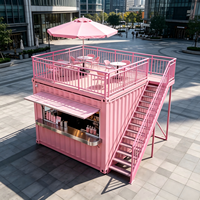 Nouveau Kiosque Alimentaire Portable Conteneur de 10 pieds pour Ventes Extérieures et Espaces Commerciaux