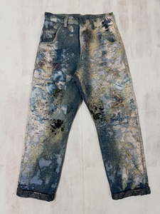 Jeans en denim pour hommes 2026 HaiYao de haute qualité, personnalisés, fortement vieillis, réparés, style Boro Sashiko Kapital, OEM ODM, High Street Hiphop - Product Image 2
