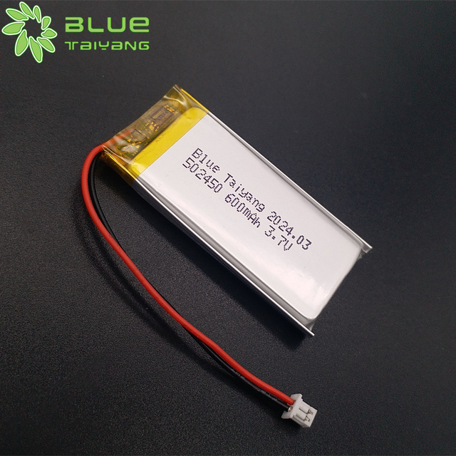Hot Sale 502450 Li Ion Battery Drone Batteries 3.7v 600mah Li-po Battery 600mah