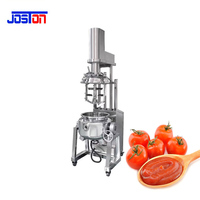 JOSTON Balance de laboratoire Cosmétique Soins de la peau Homogénéisation Portable Système de contrôle électrique sous vide Machine à réservoir émulsifiant avec agitateur