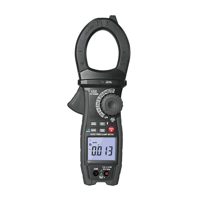 CEM DT-3398B 1000v 2000A True RMS Clamp Meter AC/DC Flashlight NCV 2000A Clamp Meter