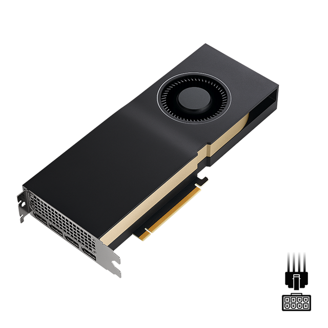 New Original 900-5G132-1750-000 RTX A4500 20 GB GDDR6 ECC PCI Express 256 Bit Fan Workstation Graphic Card GPU 3-Year Warranty