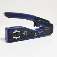 Herramienta de crimpado EZ para cables de red RJ45/RJ11 UTP/STP, alicates de corte, venta al por mayor de fábrica
