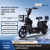Nouveau Vélo Électrique 350W 25km/h Conforme à la Norme Nationale 2026 pour Seniors, Compact, Homologuable, Unisexe