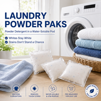 Lessive en poudre écologique pour vêtements, nettoyage en profondeur, blanchit, illumine, élimine les taches tenaces, soluble dans l'eau, naturelle