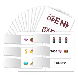 Wholesale High Quality Custom Scratch Off Lottery Tickets Pull Tabs Tickets Pull Tabs - Product Image 4