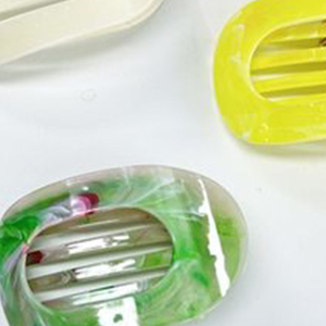 Angelina Cloud Claw Clip 12 cm, colore sfumato, accessori per capelli leggeri per donna, uso quotidiano, stile alla moda - Product Image 6