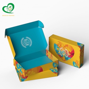 Handmade thân thiện với môi tùy chỉnh các tông hộp bưu phẩm in gấp giấy bao bì cho vận chuyển thời trang xu hướng quà tặng - Product Image 6