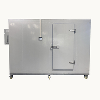 Mini refrigerador solar industrial fácil de operar y congelador monobloque profundo Almacenamiento completo de cámara frigorífica