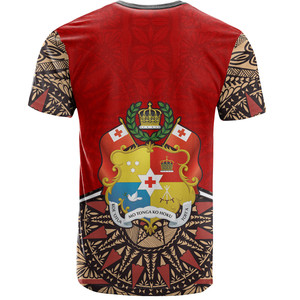 Camiseta de Manga Corta para Hombre, Estilo Polinesio Tongano, con Estampado de Tatuaje Totem, Cómoda y Casual, Venta al Por Mayor - Product Image 2