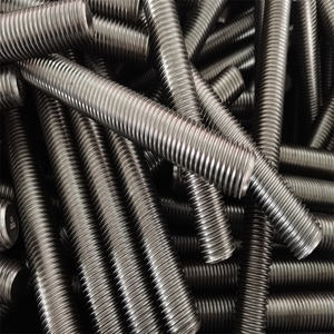 Resistência à tração Rosca <span class=keywords><strong>Rod</strong></span> do parafuso prisioneiro M30 <span class=keywords><strong>M33</strong></span> do parafuso prisioneiro de Astm A193 B7 com dois pesados encantam porcas - Product Image 1