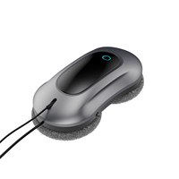 Nettoyeur de vitres robotisé entièrement automatique, aspiration 3000pa, pulvérisation d'eau intelligente, batterie 500mAh pour toutes les surfaces en verre lisse