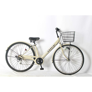 Vélo urbain vintage pour femmes, fourche en acier de <span class=keywords><strong>27</strong></span> <span class=keywords><strong>pouces</strong></span>, 6 vitesses, vélo de ville rétro classique, freins à disque, cadre rigide pour adultes - Product Image 2