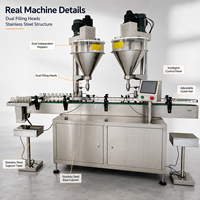 Machine d'emballage verticale automatique pour poudre, remplisseuse et scelleuse Doypack pour lait en poudre, farine, cacao, sucre