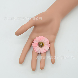 Flores Artificiales de Margarita de Dongchen Crafts, Decoraciones de Flores de Seda para Bodas, Decoración del Hogar, Accesorios Navideños - Product Image 2