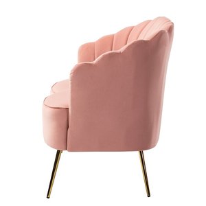 Sofá económico, sala de estar sofás para, <span class=keywords><strong>mini</strong></span> sofá de terciopelo rosa, apartamento de lujo, juegos de sofás, muebles - Product Image 5