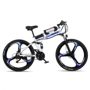 250W electric bike folding model strong power 21 speeds off road mountain 26 inch ebike fat bike