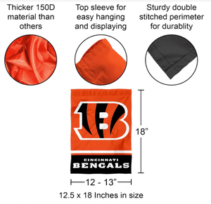 سينسيناتي بينغالز بالجملة جديدة وأرخص سعر عالية الجودة مخصصة راية علم الحديقة - Product Image 3