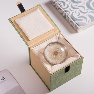 Lampe de nuit LED <span class=keywords><strong>3D</strong></span> en forme de rose, boule de cristal en résine intelligente, presse-papiers, cadeau pour Noël, anniversaire, Saint-Valentin, artisanat, fête - Product Image 5