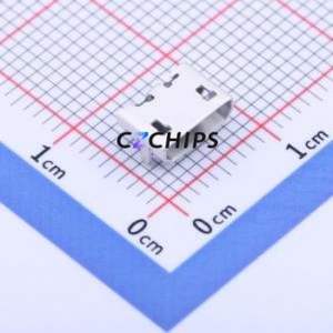 MC-601-AWT USB Connector SMD Connector ( Connector Type: Micro-B )( Gender: Female )( Mounting Type: Horizontal Mount ) - Product Image 1