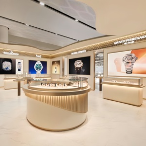 Muebles de tienda de relojes de lujo con vitrinas de cristal e iluminación LED para venta minorista - Product Image 5