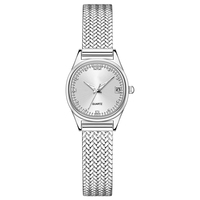 Reloj de Pulsera para Mujer, Diseño 2026 con Esfera Negra Sunburst, Fabricante OEM ODM, Personalización al por Mayor, Calendario, Estilo Ejecutivo