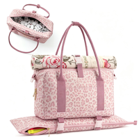 Leere amerikanische Mahjong-Tasche, 2-teiliges Set, Kachelhalter, Tragetasche, Mattenhalter, verdickte Basis, langlebig, wasserabweisend
